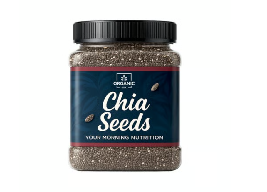 Organic Box - Organic Chia Seeds 1kg