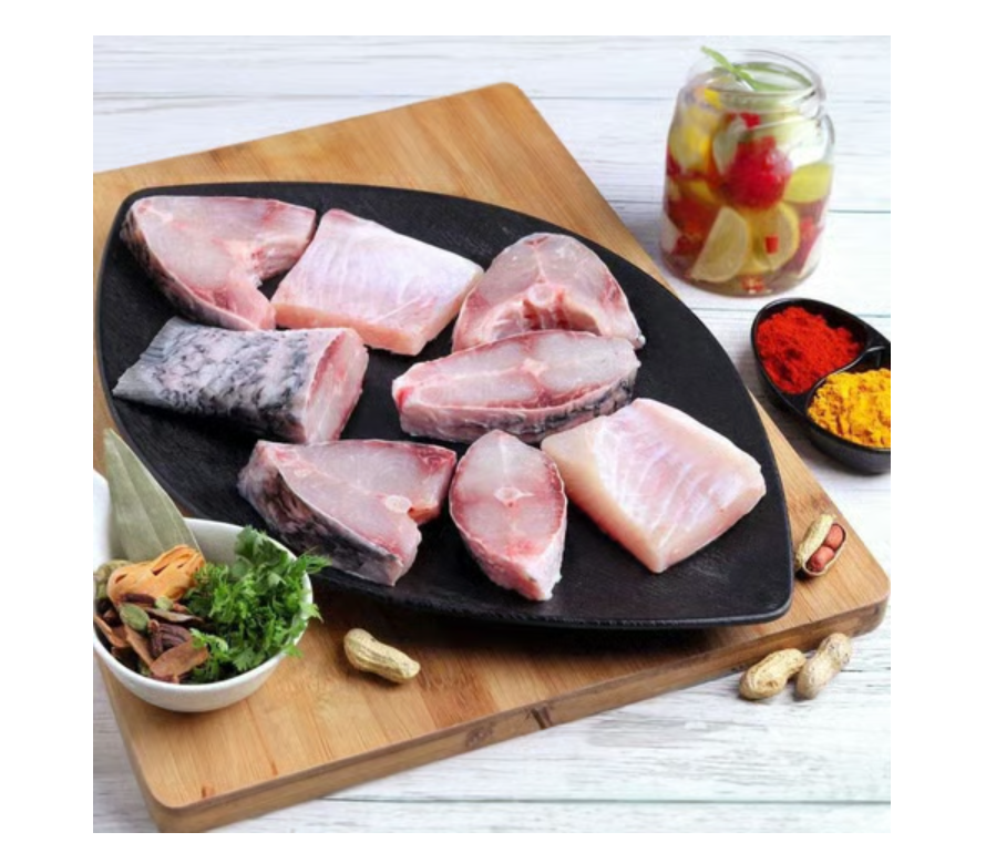 Kolkata Meat Rohu Bengali Cut Fish (without Head & Tail - 500 g)