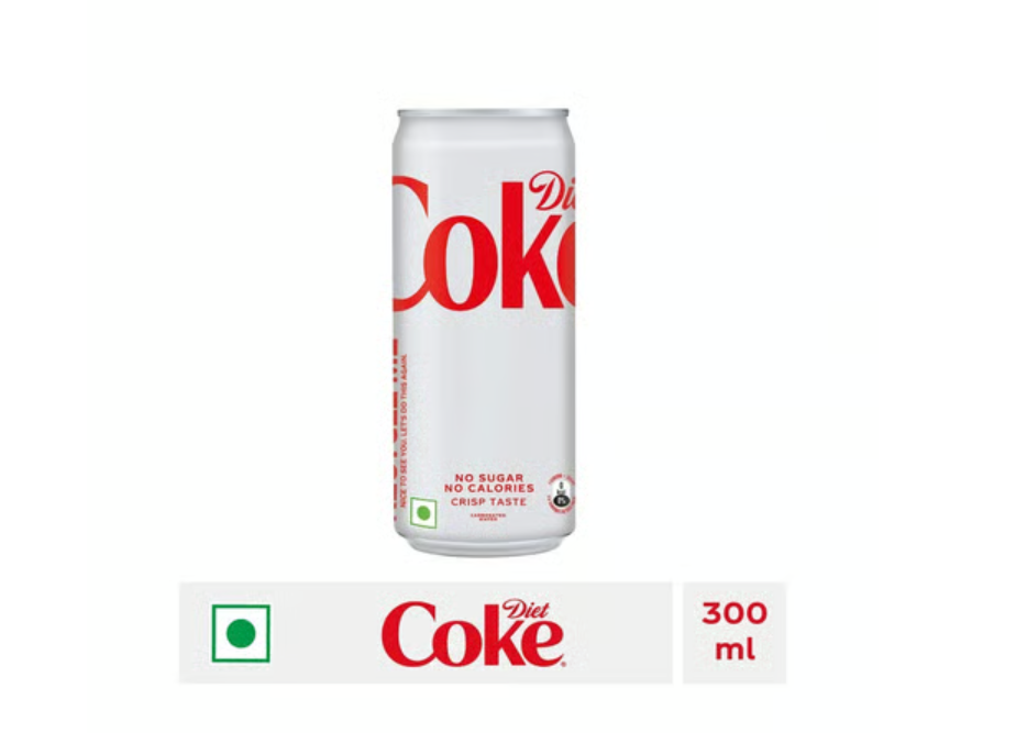 Coca-Cola Diet Coke Soft Drink 300 Ml