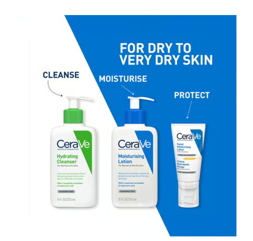 CeraVe Moisturizing Lotion (For Dry Skin with Ceramides) 236 ml