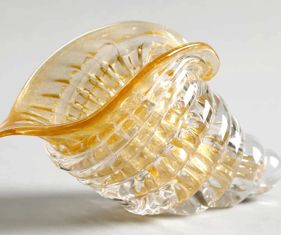 Cornucopia Medium Amber & Gold